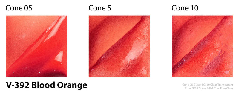 AMACO – Cone 05-10 - V392 Blood Orange