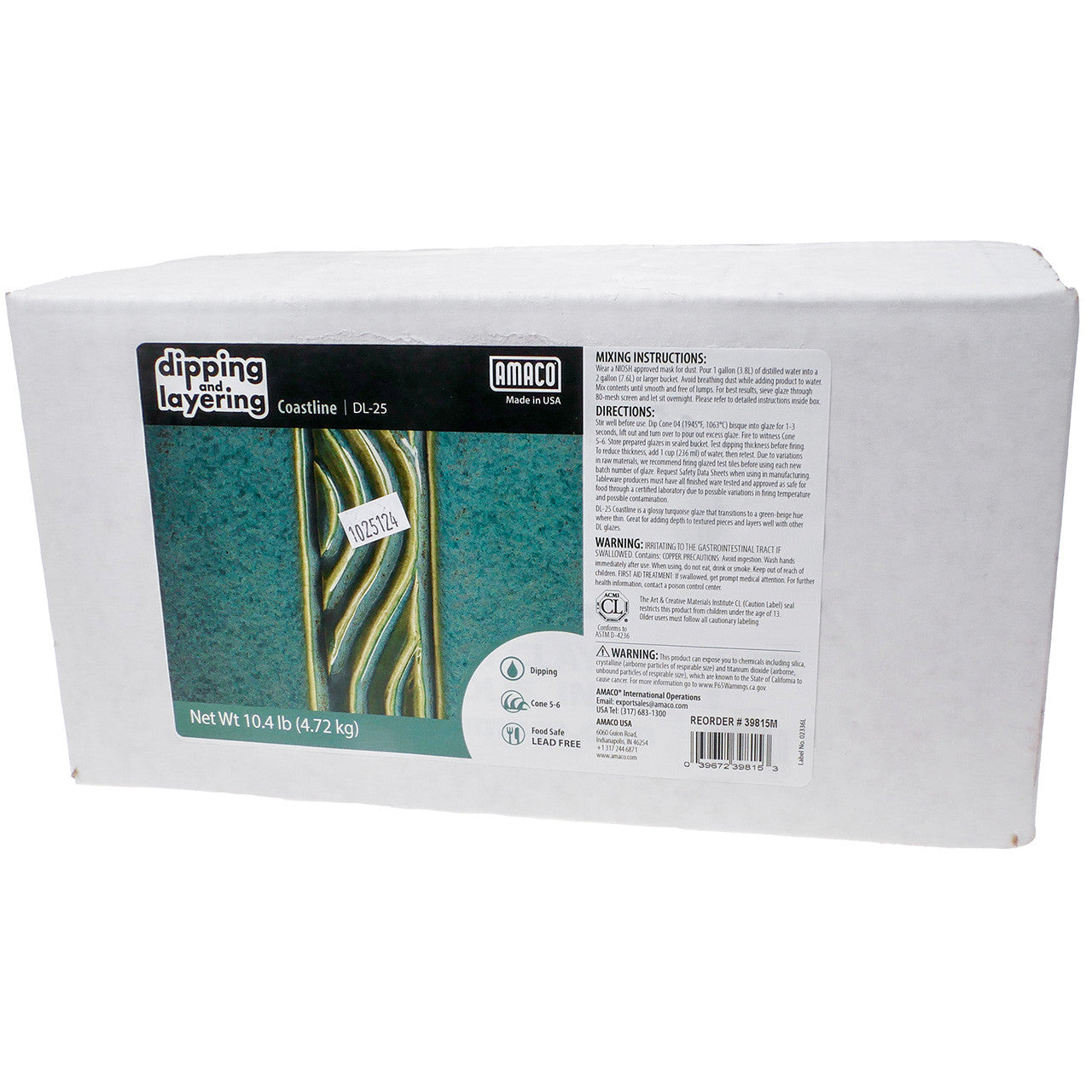 AMACO – Cone 5/6 - DL25 Coastline