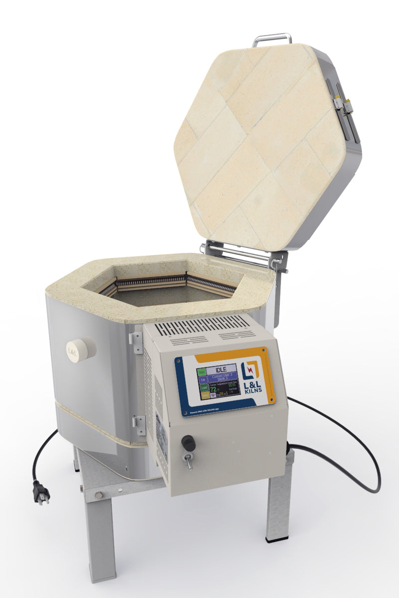 L&L DLH11-DX Test Kiln 240 Volt, 15 Amps, Cone 10