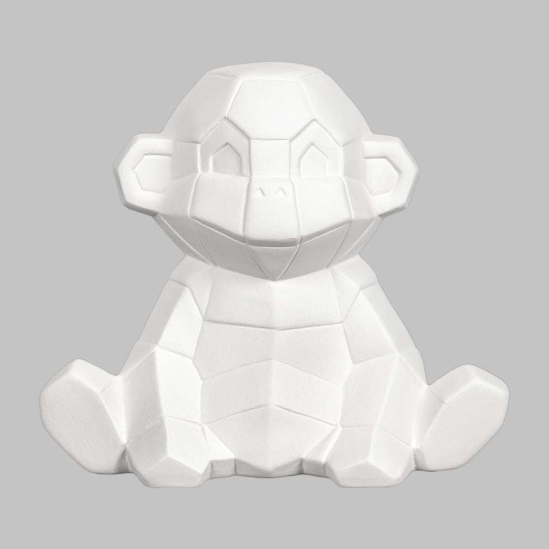 Mayco Earthenware Bisque - MB1604 Monkey Facet-ini