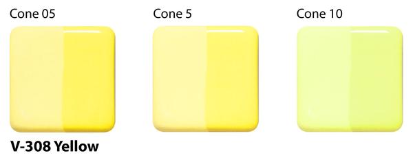 AMACO – Cone 05-10 - V308 Yellow