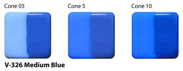 AMACO – Cone 05-10 - V326 Medium Blue