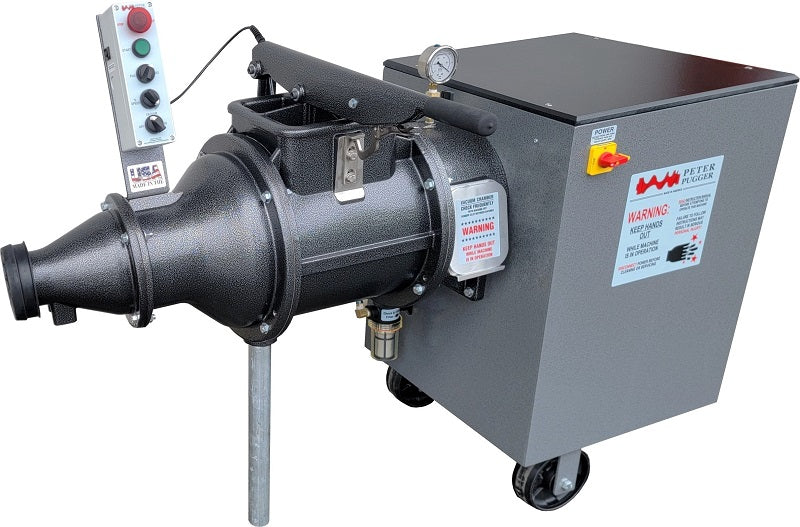 Peter Pugger VPM-30 Stainless Steel Power Wedger and Clay Mixer