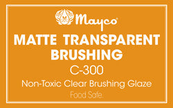 Mayco – Cone 06 - C-300 Matte Transparent