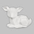 Mayco Earthenware Bisque - MB1566 Fawn Facet-ini