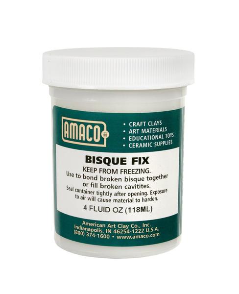 Mayco AC306 Clay Mender Bisque Fix for Ceramic Clay or Bisque, 2 oz Bottle