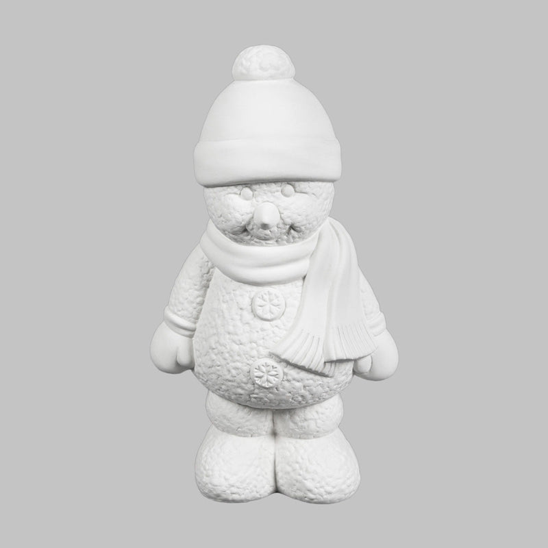 Mayco Earthenware Bisque - MB1607 Clark Snowman