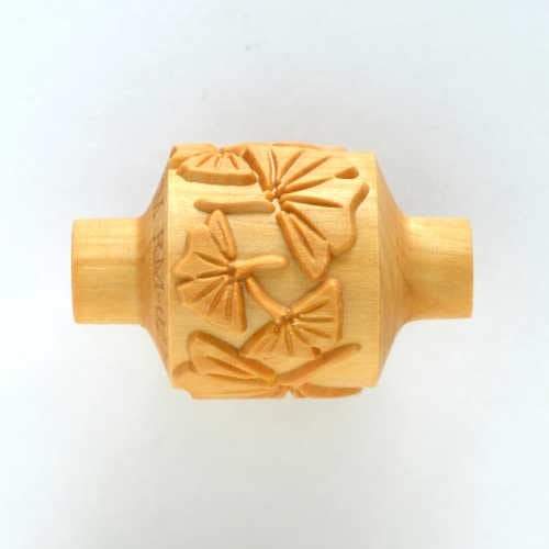 MKM RM-027 Medium Handle Roller – Ginkgo Leaves