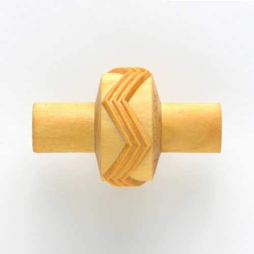 MKM RS-008 Small Handle Roller – 3 Zigzag