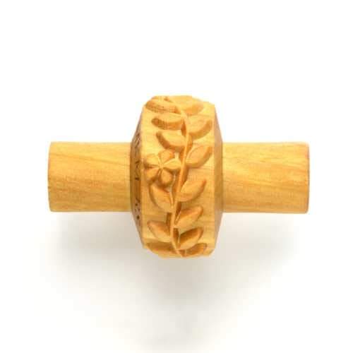 MKM RS-032 Small Handle Roller – Flowers and Vines
