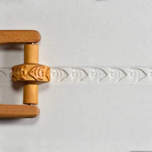 MKM RS-011 Small Handle Roller – Tropical Fish