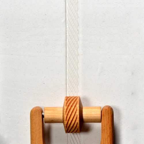 MKM RS-020 Small Handle Roller – Narrow Rope Twining