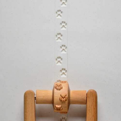 MKM RS-029 Small Handle Roller – Dog Prints