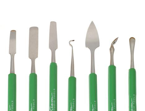 Xiem, Stainless Carving and Sculpting Tools with Double End (7 Set)