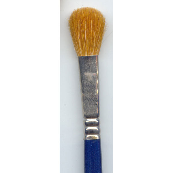 2 Oval Natural Bristle Paint Brush