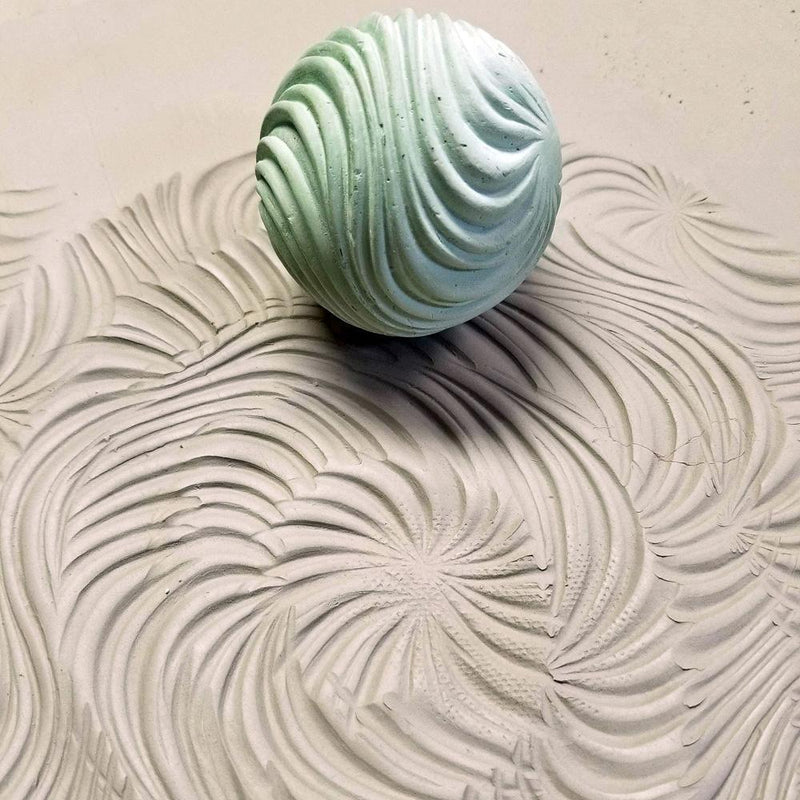 Clay Planet Texture Sphere – Swirls