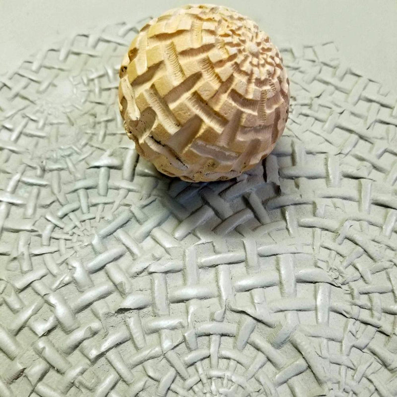 Clay Planet Texture Sphere – Weave