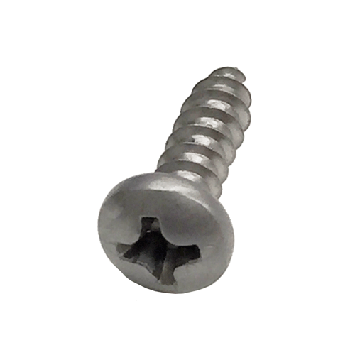 Skutt #8 x 1/2” Long Stainless Steel Sheet Metal Screw