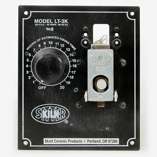 Skutt Face Plate with Timer – Model LT-3K