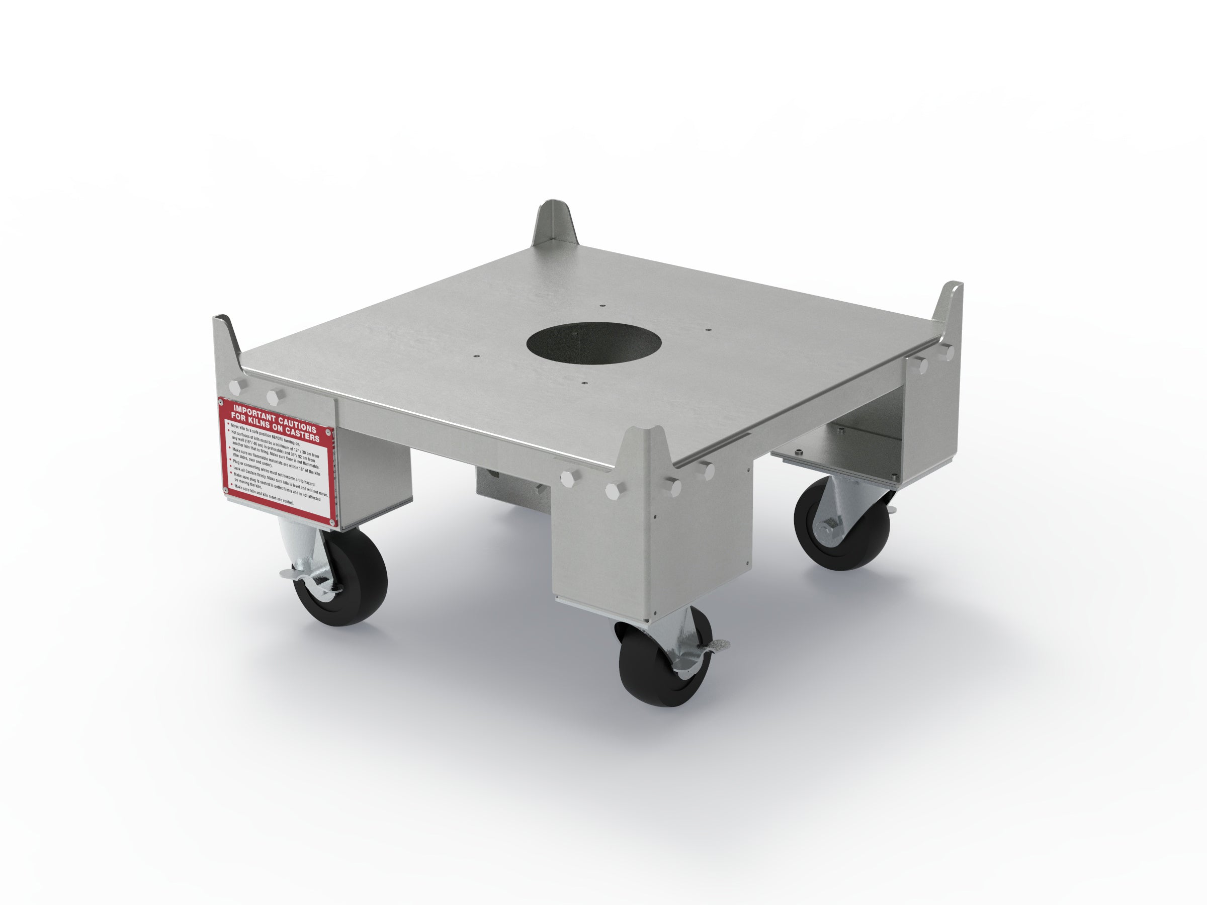L&L Rolling Stand for 7 Sided Kiln