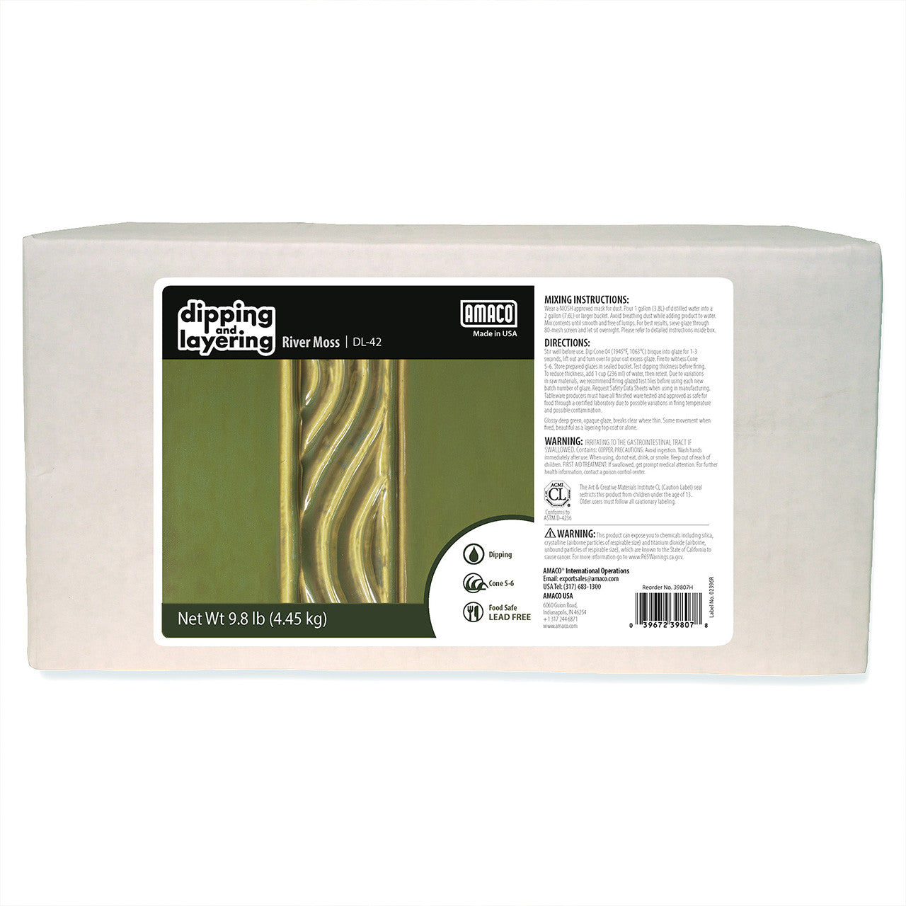 AMACO – Cone 5/6 - DL42 River Moss