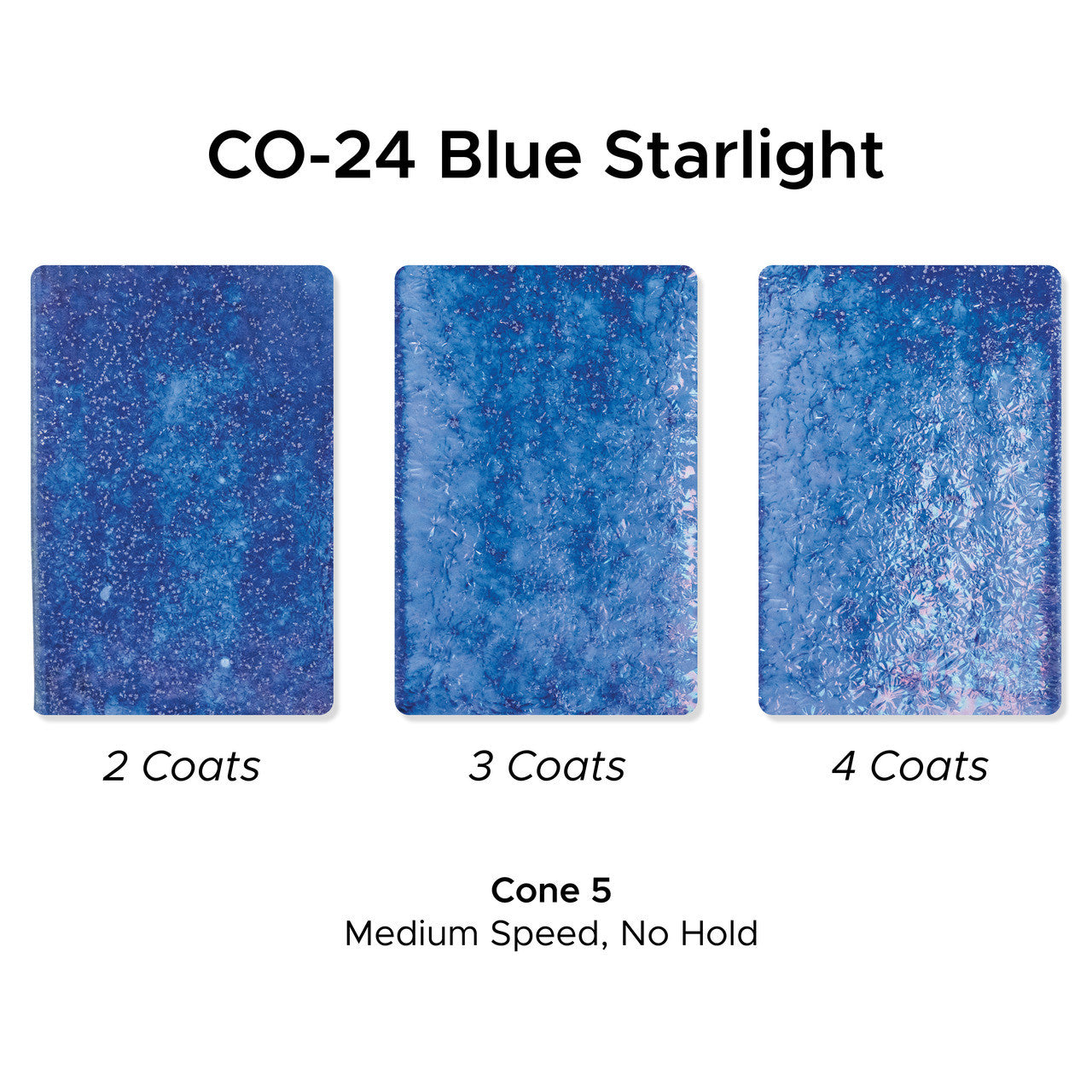 AMACO – Cone 5/6 - CO-24 Blue Starlight