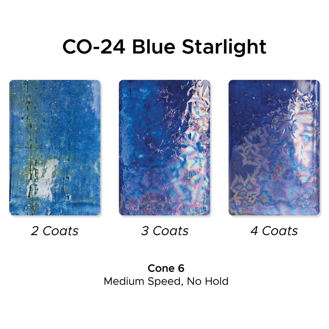 AMACO – Cone 5/6 - CO-24 Blue Starlight