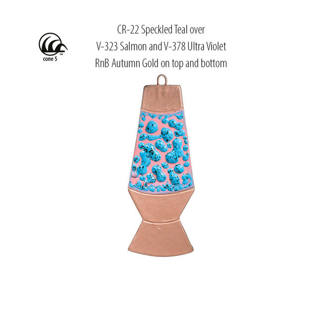 AMACO – Cone 5/6 -  CR22 Speckled Teal