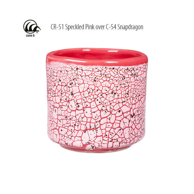 AMACO – Cone 5/6 -  CR51 Speckled Pink