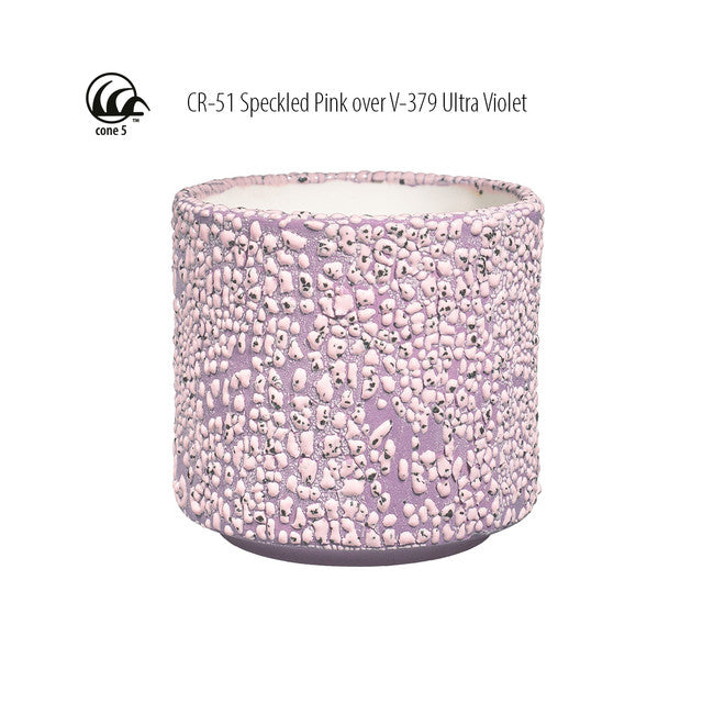 AMACO – Cone 5/6 -  CR51 Speckled Pink