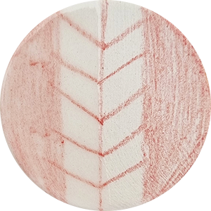 Chrysanthos – Cone 06-10 - Pink Underglaze Pencil