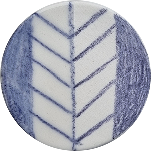 Chrysanthos – Cone 06-10 - Violet Underglaze Pencil