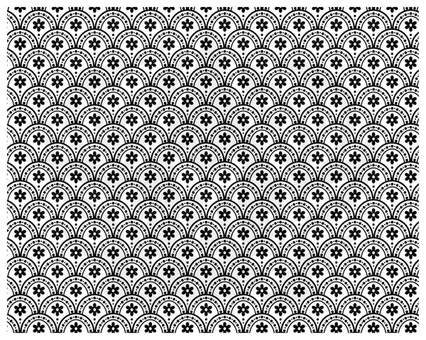 Mayco-DSS-0201 Daisy Scallop Silkscreen