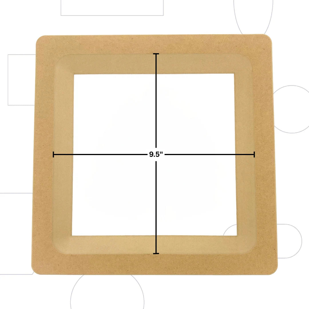 GR Pottery Forms - Slumpie Square 9.5"