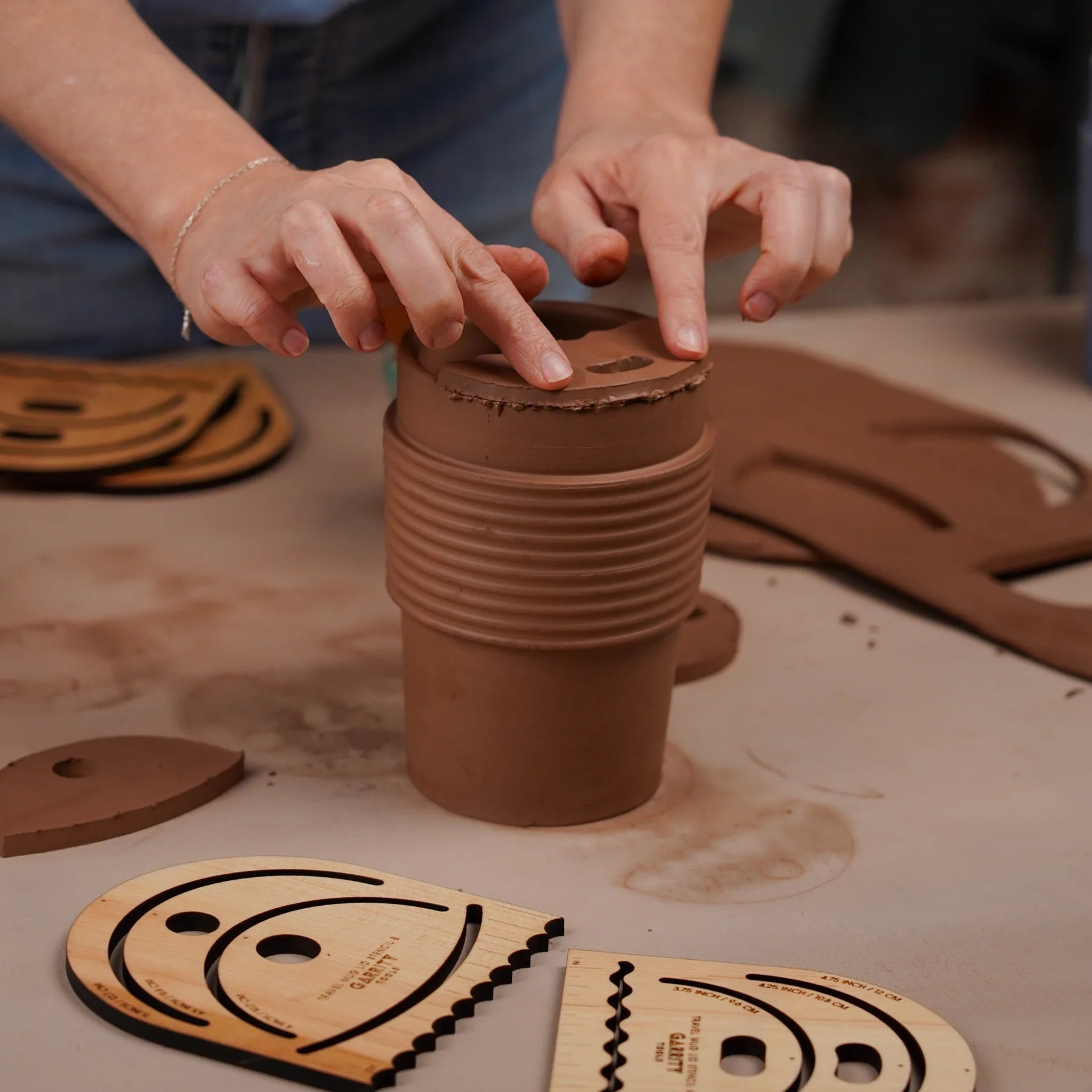 Garrity Tools - Travel Mug Lid Stencil