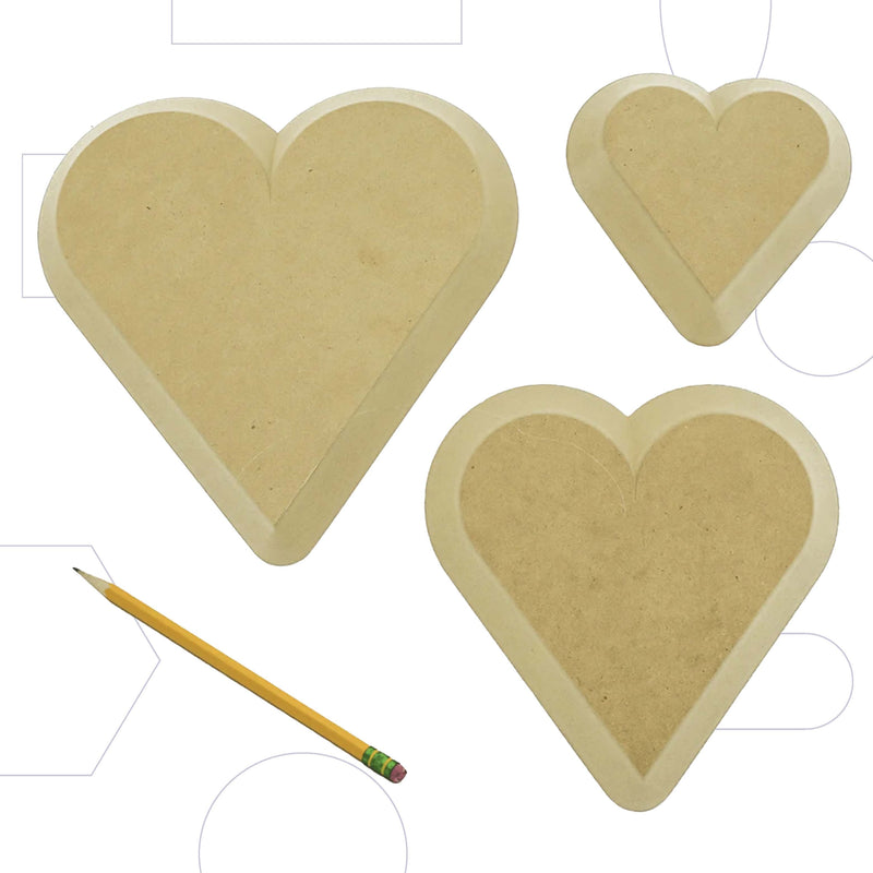 GR POTTERY FORMS:GR HEART SET