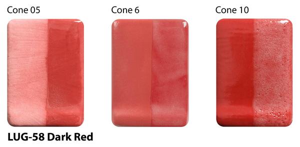 AMACO – Cone 05-10 - LUG58 Dark Red