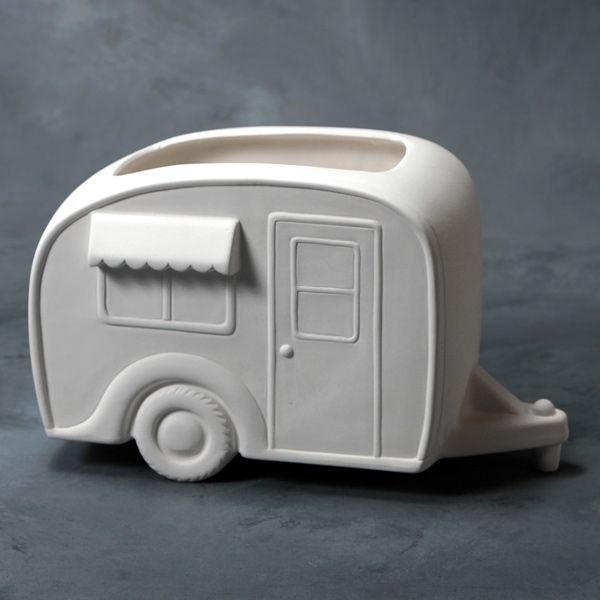 Mayco Earthenware Bisque - MB1514 Vintage Camper