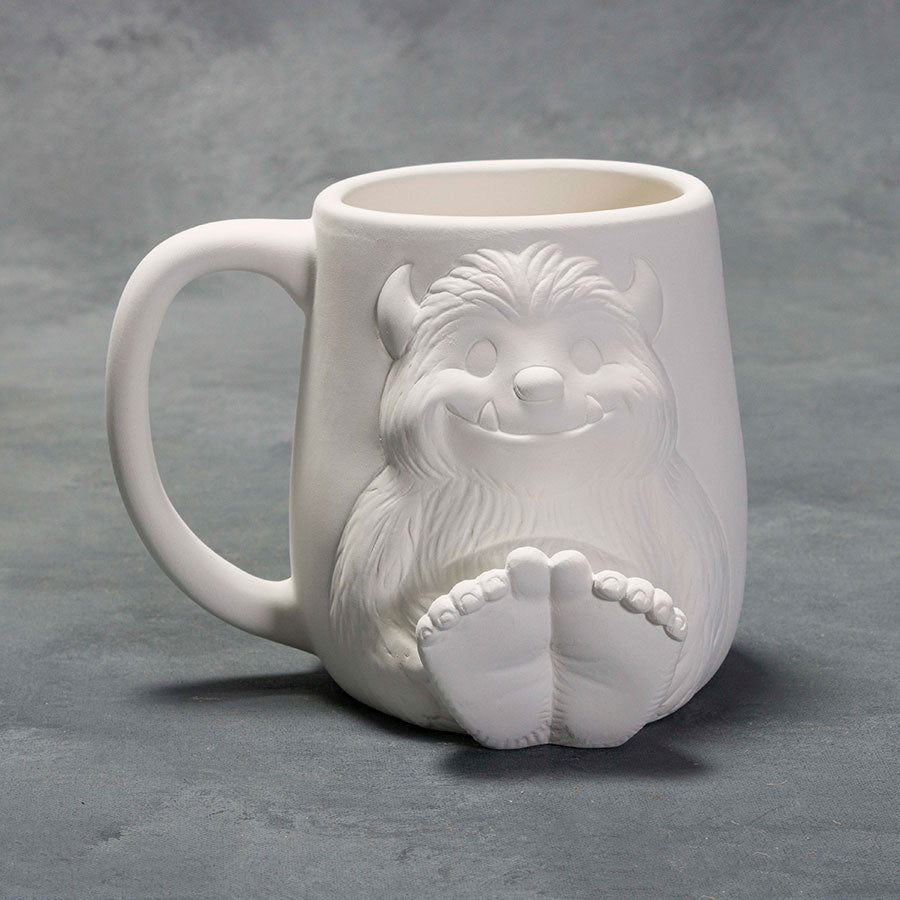 Mayco Earthenware Bisque - MB1554 Yeti Mug