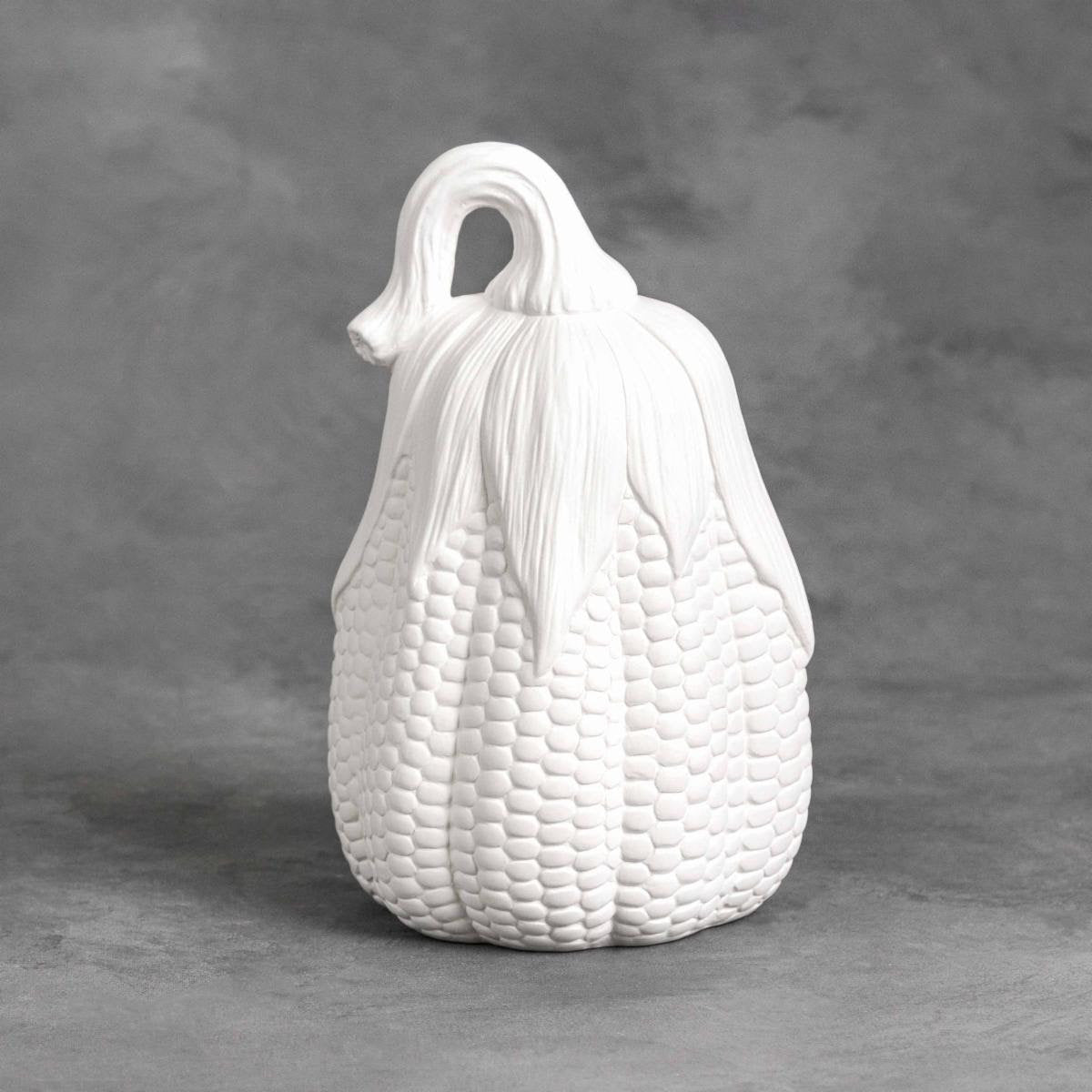 Mayco Earthenware Bisque MB1631 Tall Corn Pumpkin Krueger Pottery