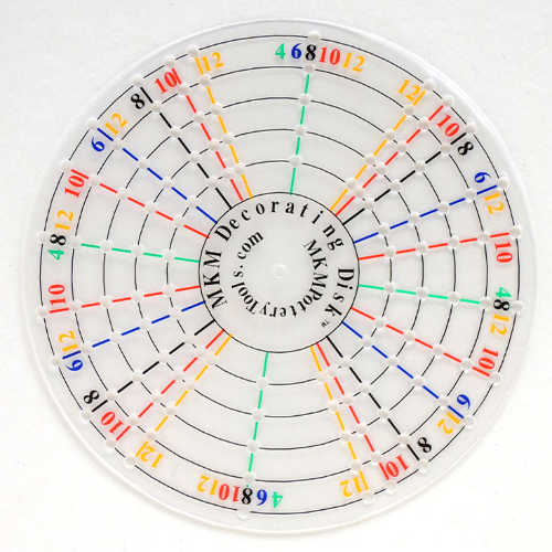 MKM Decorating Disk - 4" Diameter