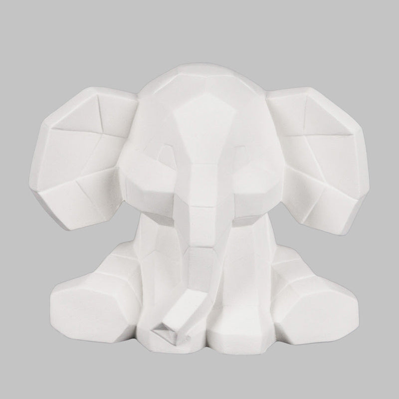 Mayco Earthenware Bisque - MB1637 Elephant Facet-ini