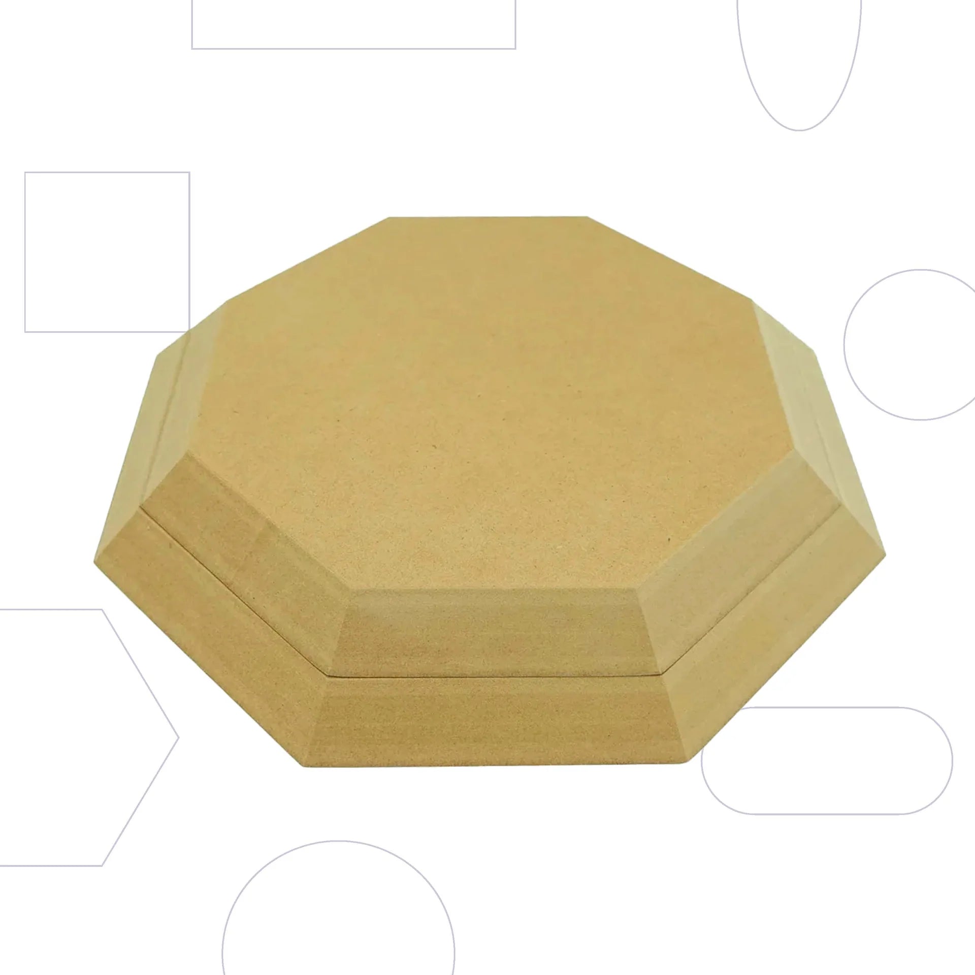 GR Pottery Forms - OG Octagon Pie Plate (2 Piece)