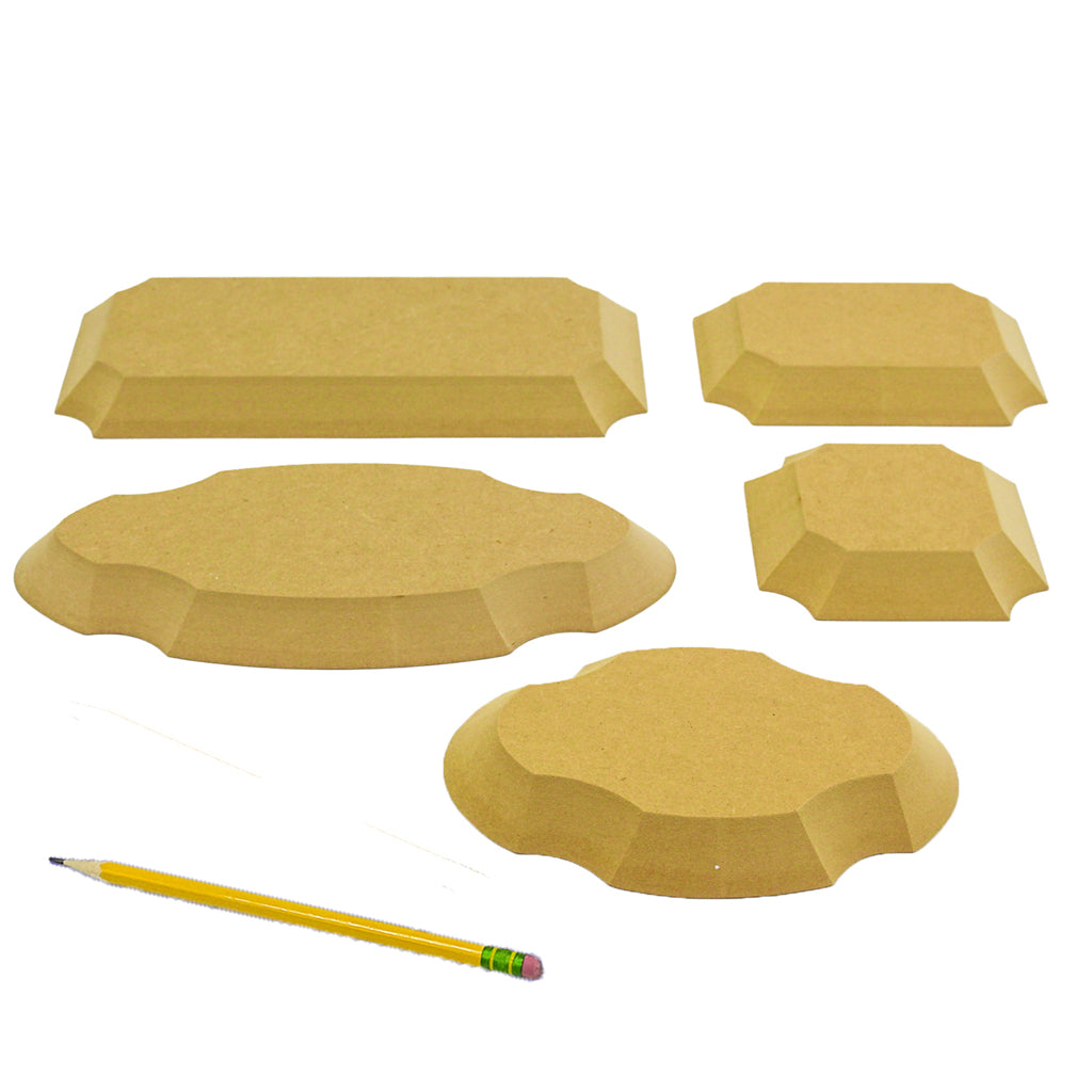 GR Pottery Forms - OG Plaque Pack (5 Piece)