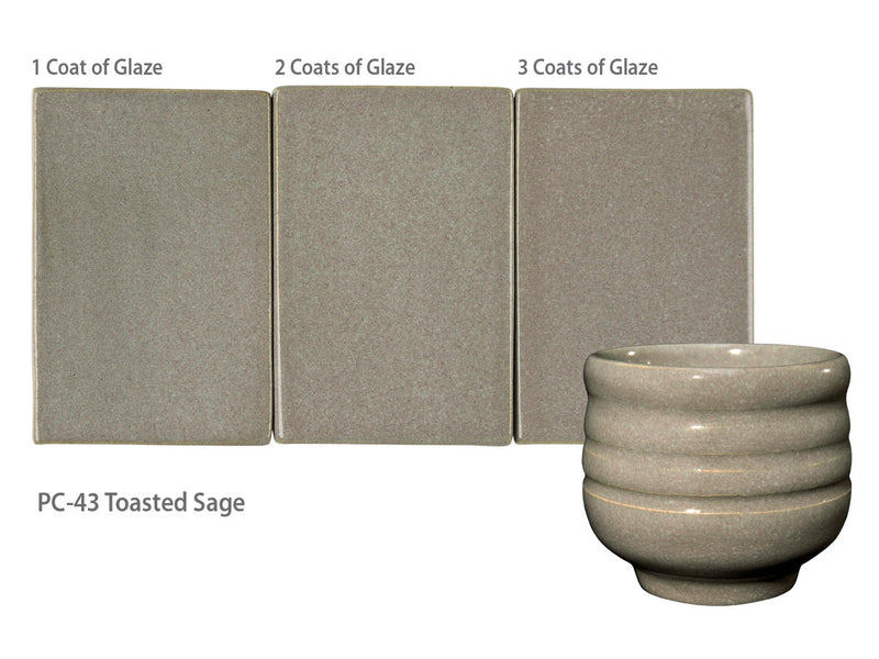 AMACO – Cone 5/6 - PC-43 Toasted Sage Cone 6