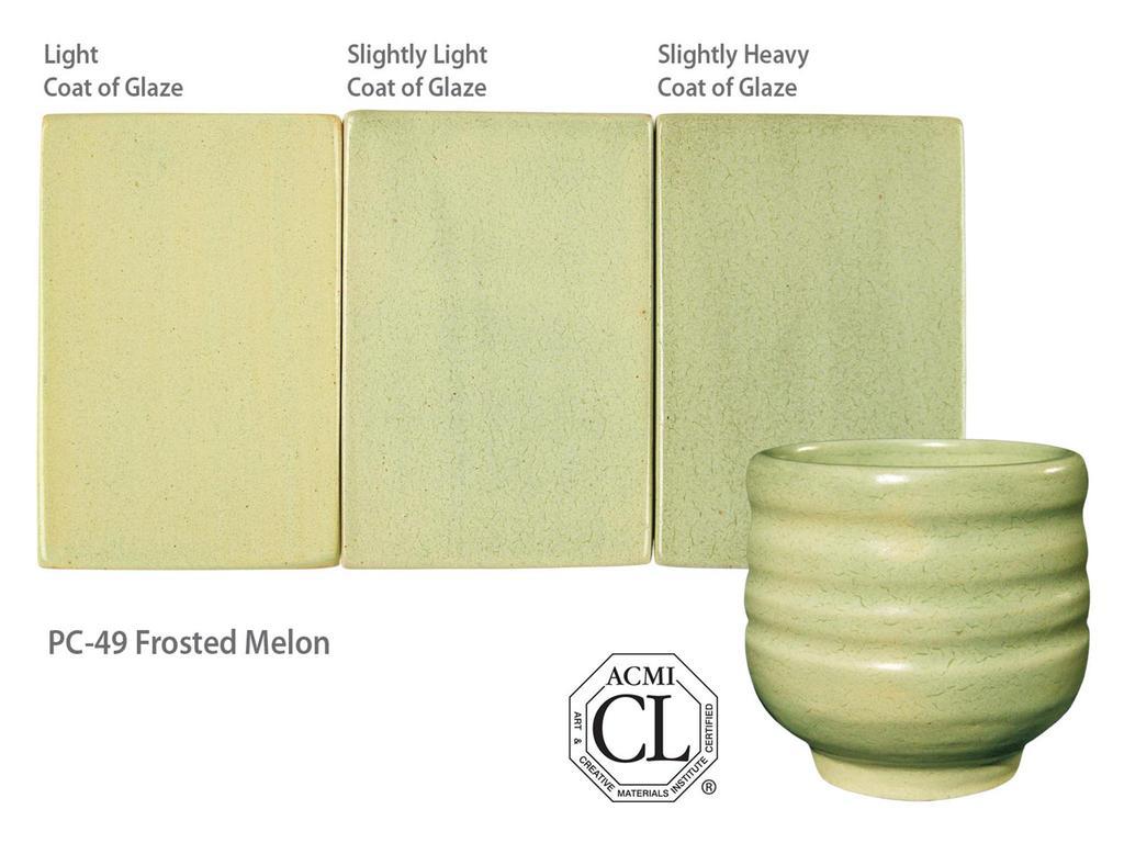 AMACO – Cone 5/6 - PC-49 Frosted Melon Cone 6