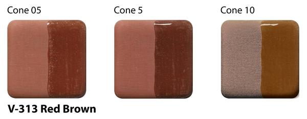 AMACO – Cone 05-10 - V313 Red Brown