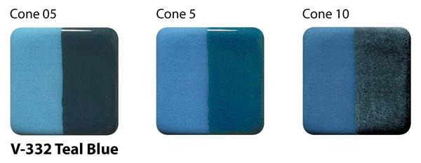 AMACO – Cone 05-10 - V332 Teal Blue