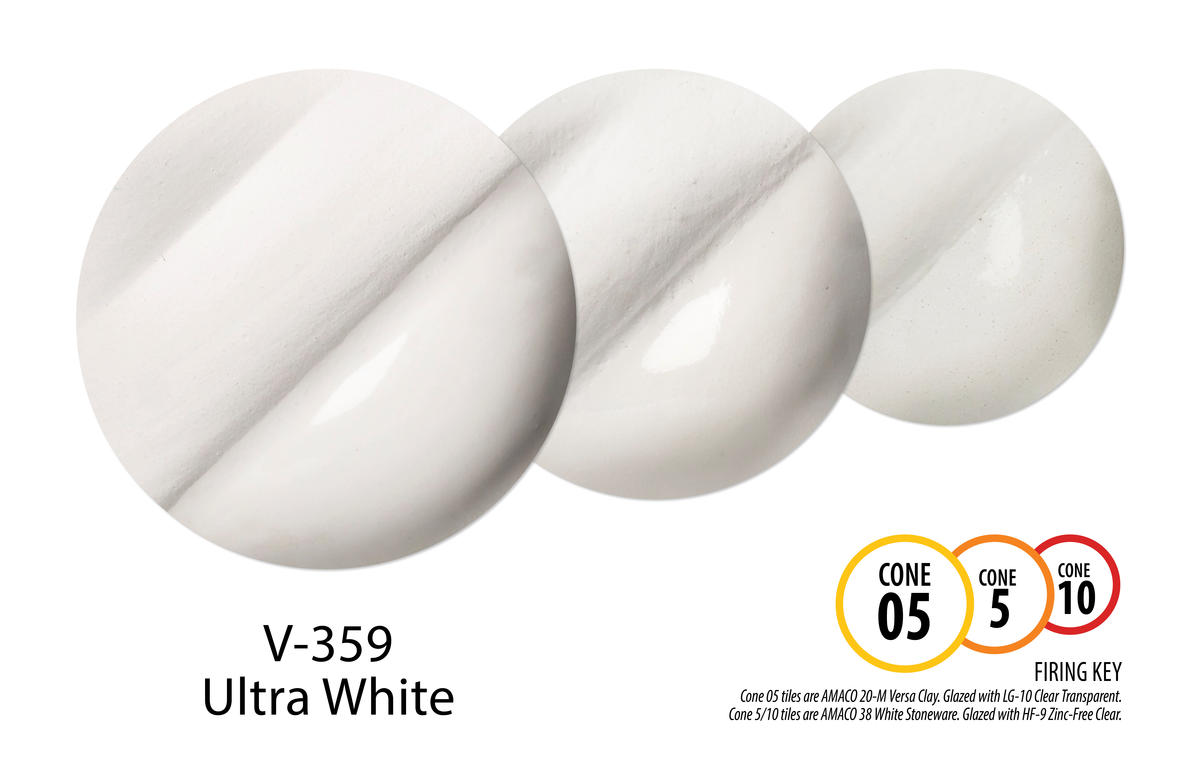 AMACO – Cone 05-10 - V359 Ultra White