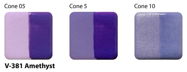 AMACO – Cone 05-10 - V381 Amethyst